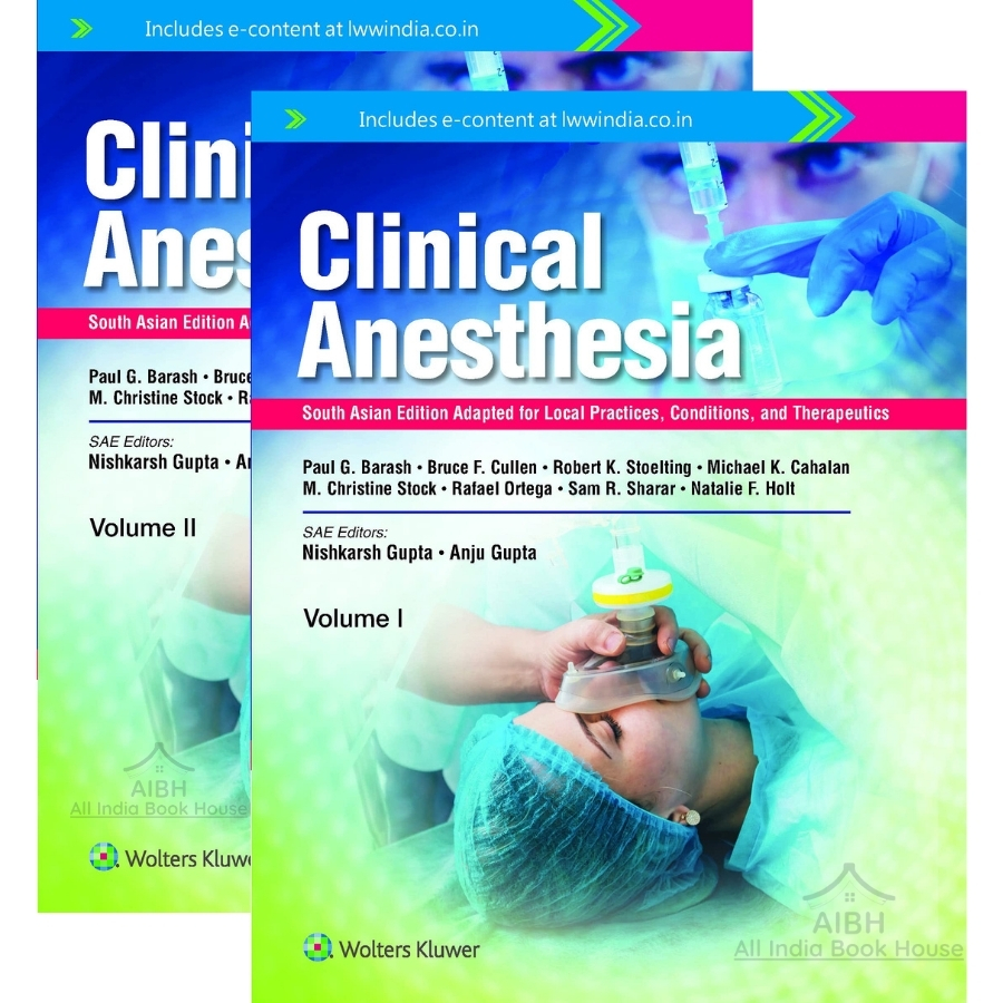 Clinical Anesthesia (SAE) (AIBH Exclusive)- 2 Volume Set