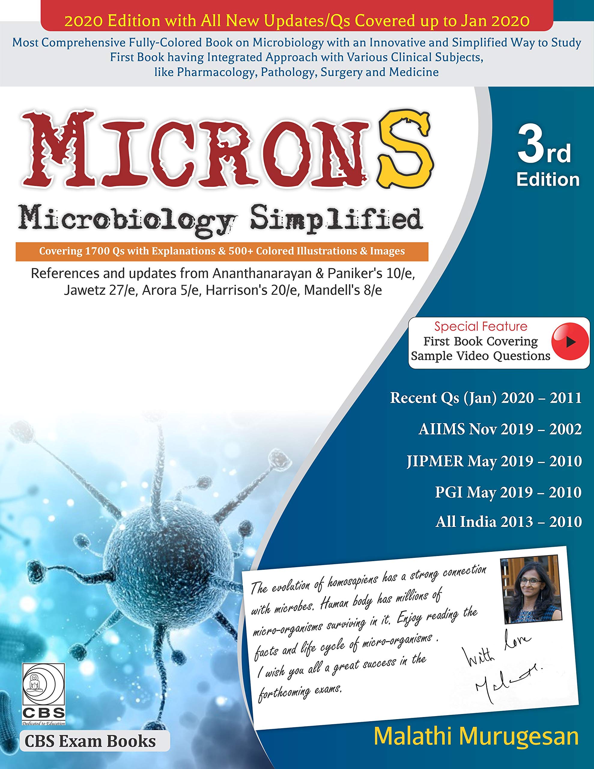 Microns Microbiology Simplified, 3E (Pb)
