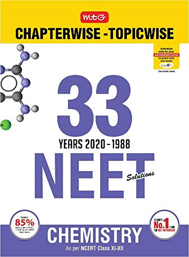33 Years Neet-AIPMT Chapterwise Solutions - Chemistry 2020