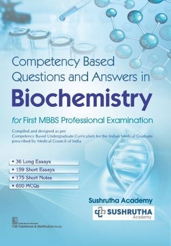 Competency Based Questions And Answers In Biochemistry For First Mbbs Professional Examination (Pb 2025)