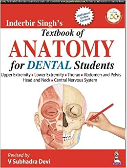 Inderbir Singh'S Textbook Of Anatomy For Dental Students