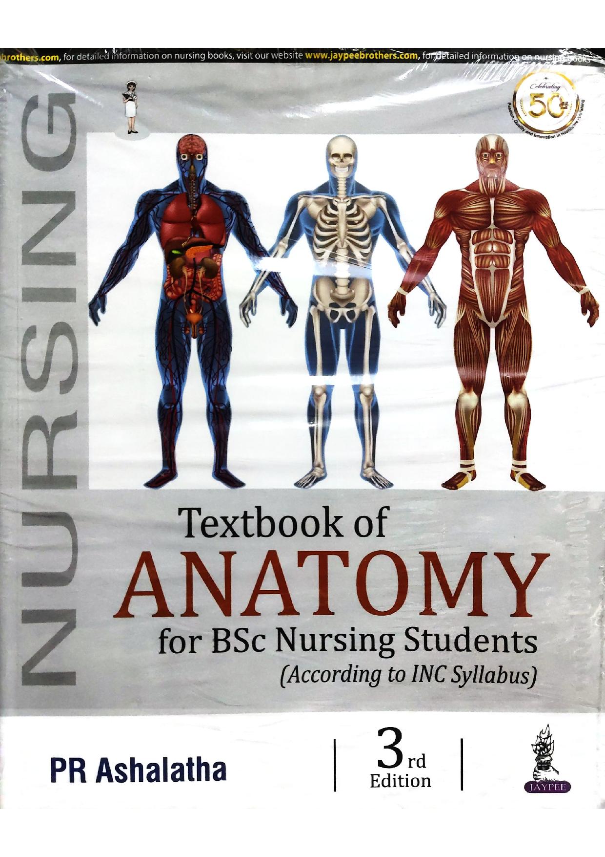 Textbook Of Anatomy For Bsc Nursing Students 3/E -2021