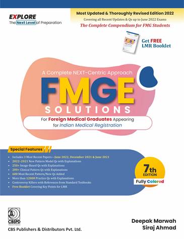 A Complete NEXT - Centric Approach FMGE Solutions, 7th Edition Fully Colored