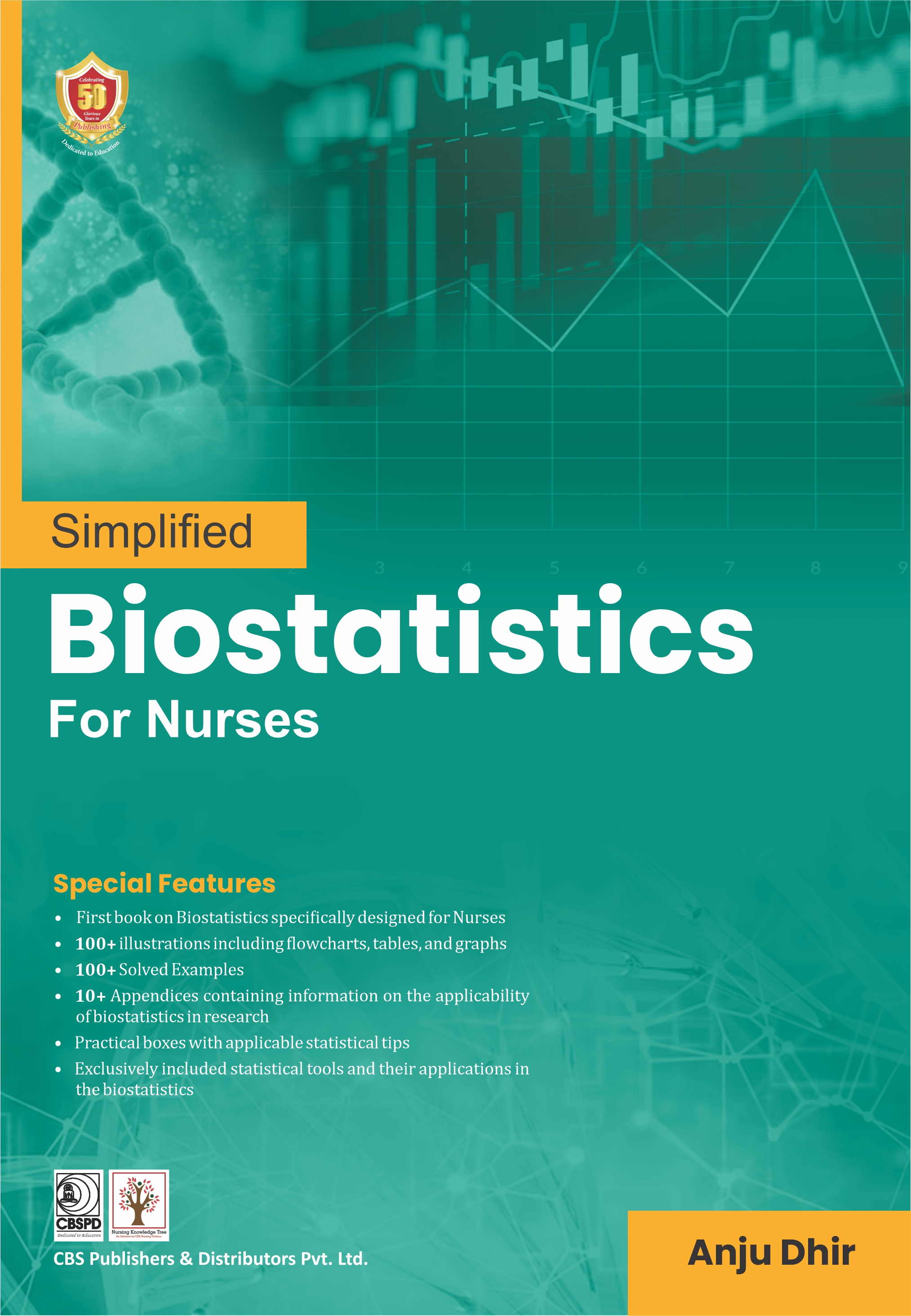 Simplified Biostatistics For Nurses (Pb 2025)