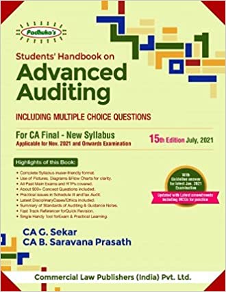 Students Handbook On Advance Auditing