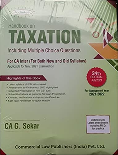 Handbook On Taxation
