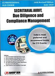 Secretarial Audit,  Due Diligence & Compliance Management (Old Syllabus)