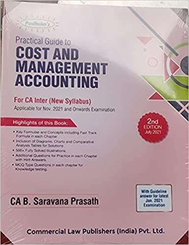Practical Guide To Cost & Management Accounting