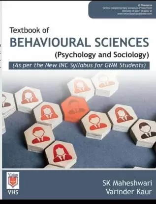 Textbook of Behavioral Sciences (Psychology & Sociology) For Gnm Nursing Students