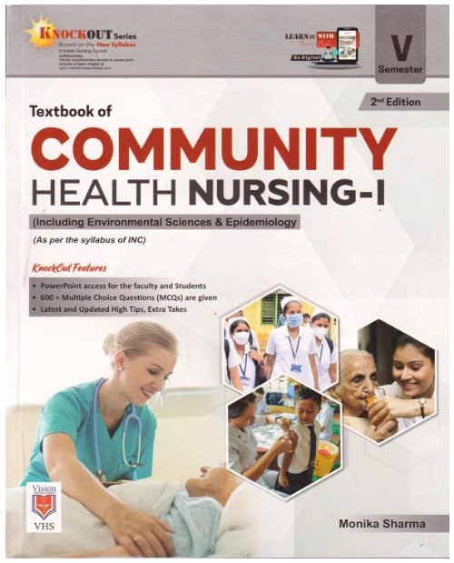 Textbook of Community Health Nursing - I  (Including Environmental Science & Epidemiology)