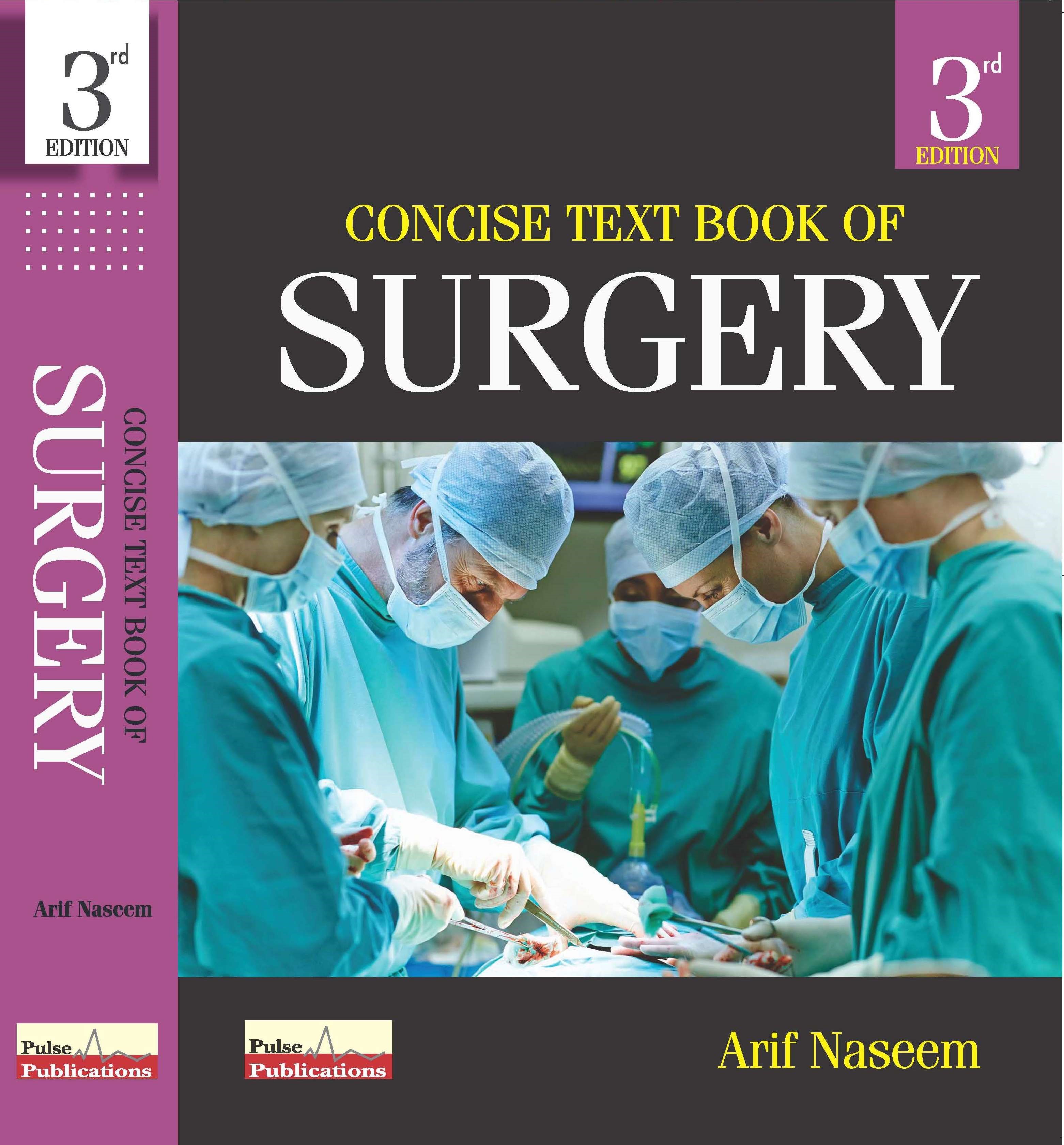 CONCISE TEXTBOOK OF SURGERY 3RD EDITION 2022