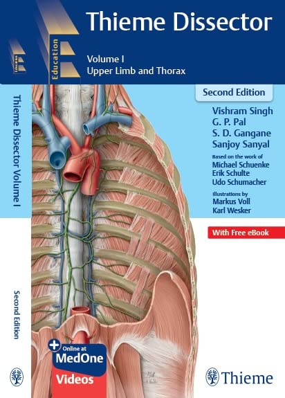 Thieme Dissector: Upper Limb And Thorax, Volume 1
