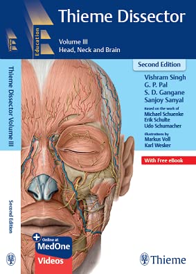 Thieme Dissector: Head, Neck And Brain, Volume 3