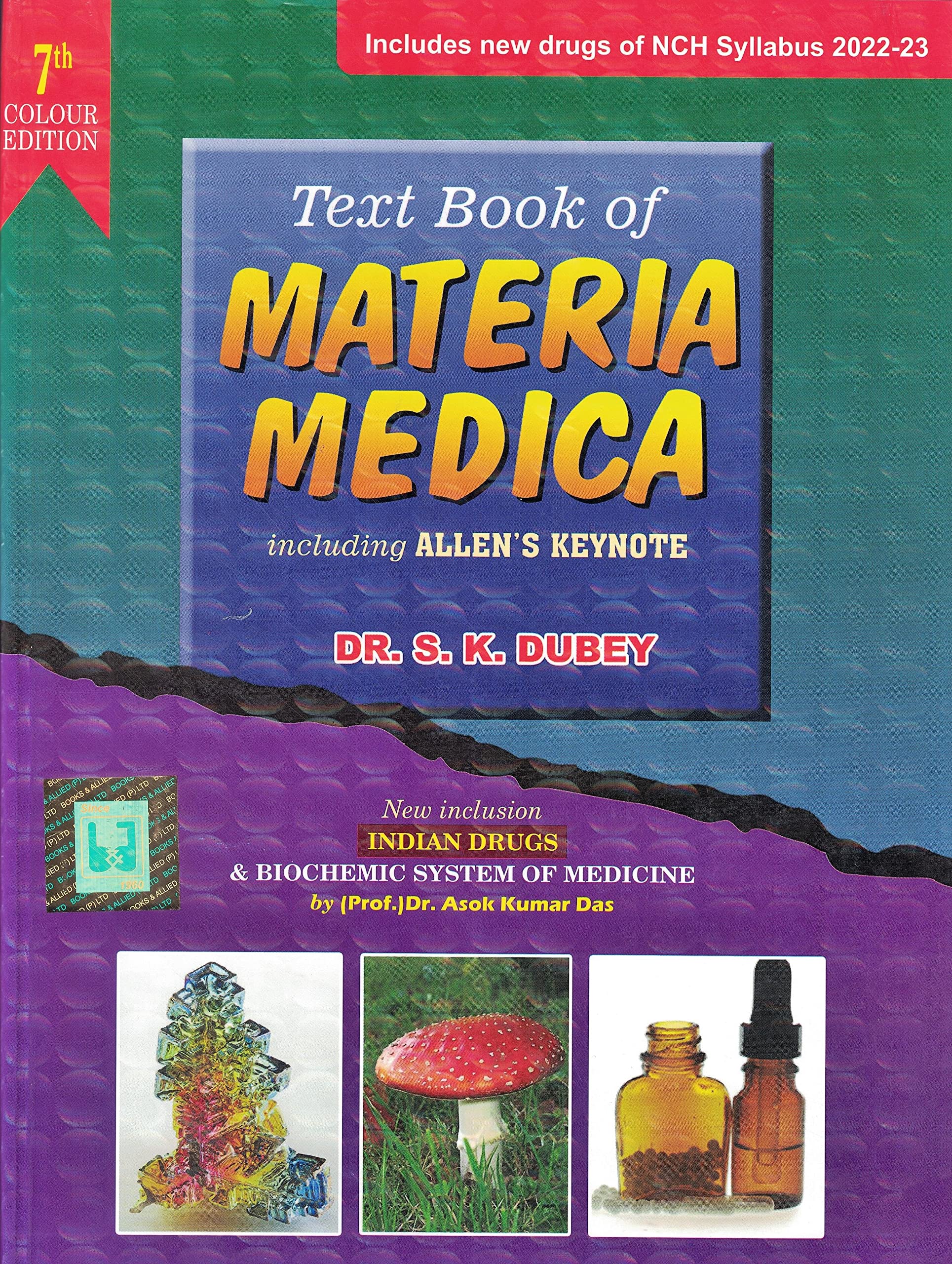 Text Book Of Materia Medica including Allen's Keynote 7th 2023 Edition