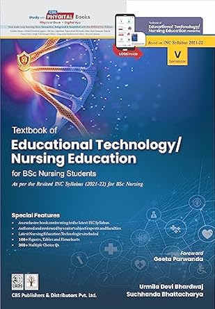 Textbook Of Educational Technology Nursing Education For Bsc Nursing Students (Pb 2025)