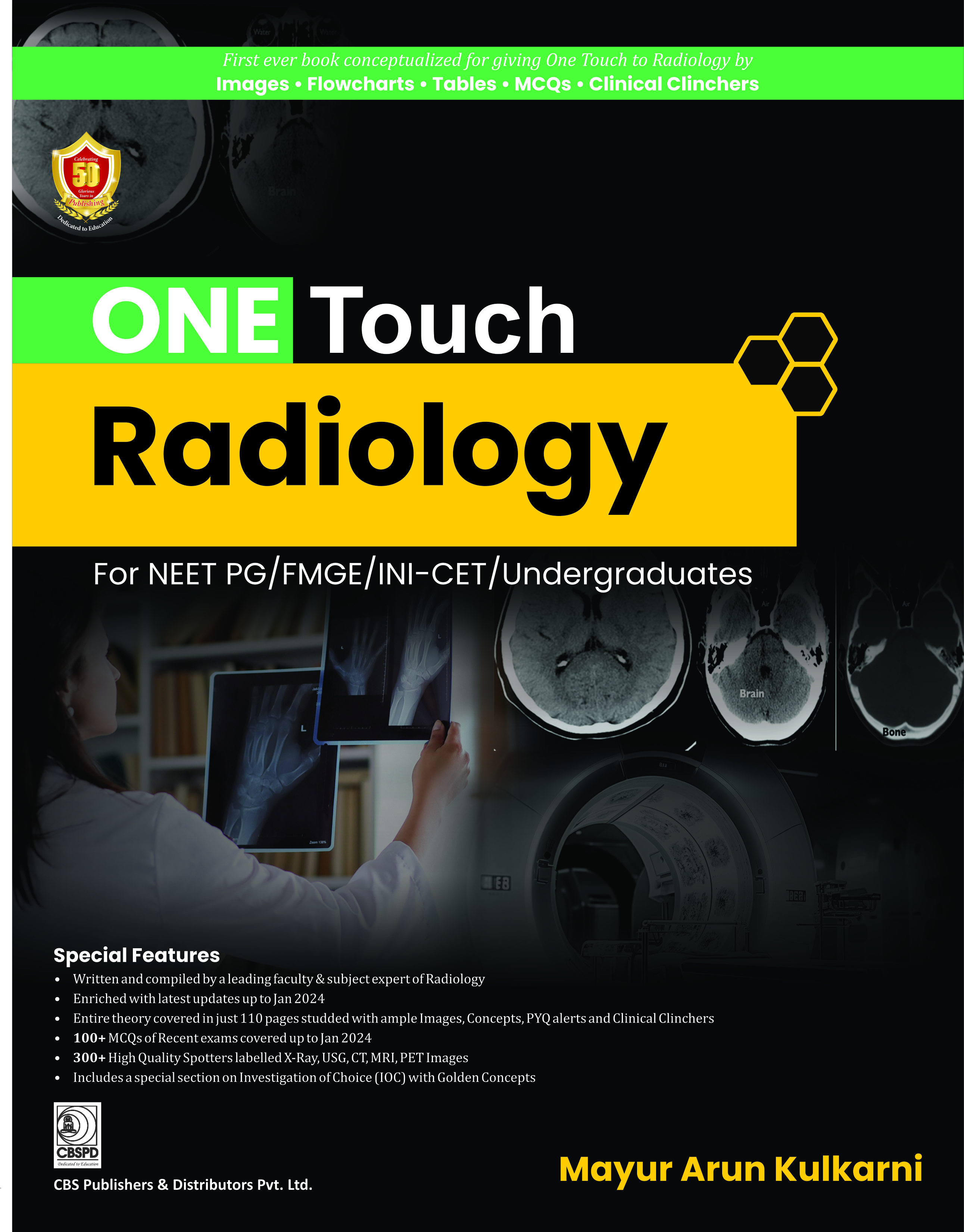 One Touch Radiology For Neet Pg/Fmge/Ini-Cet/Undergraduates (Pb 2024)