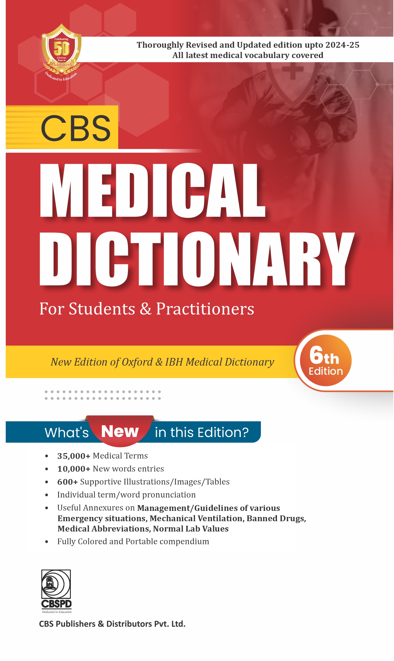Cbs Medical Dictionary For Students And Practitioners 6Ed (Fc 2024)