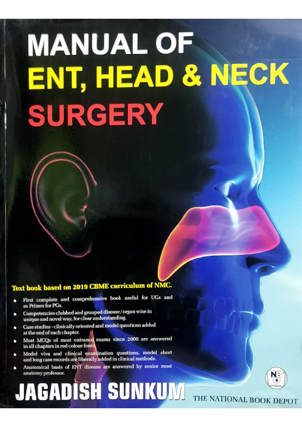 Manual of ENT, Head and Neck Surgery