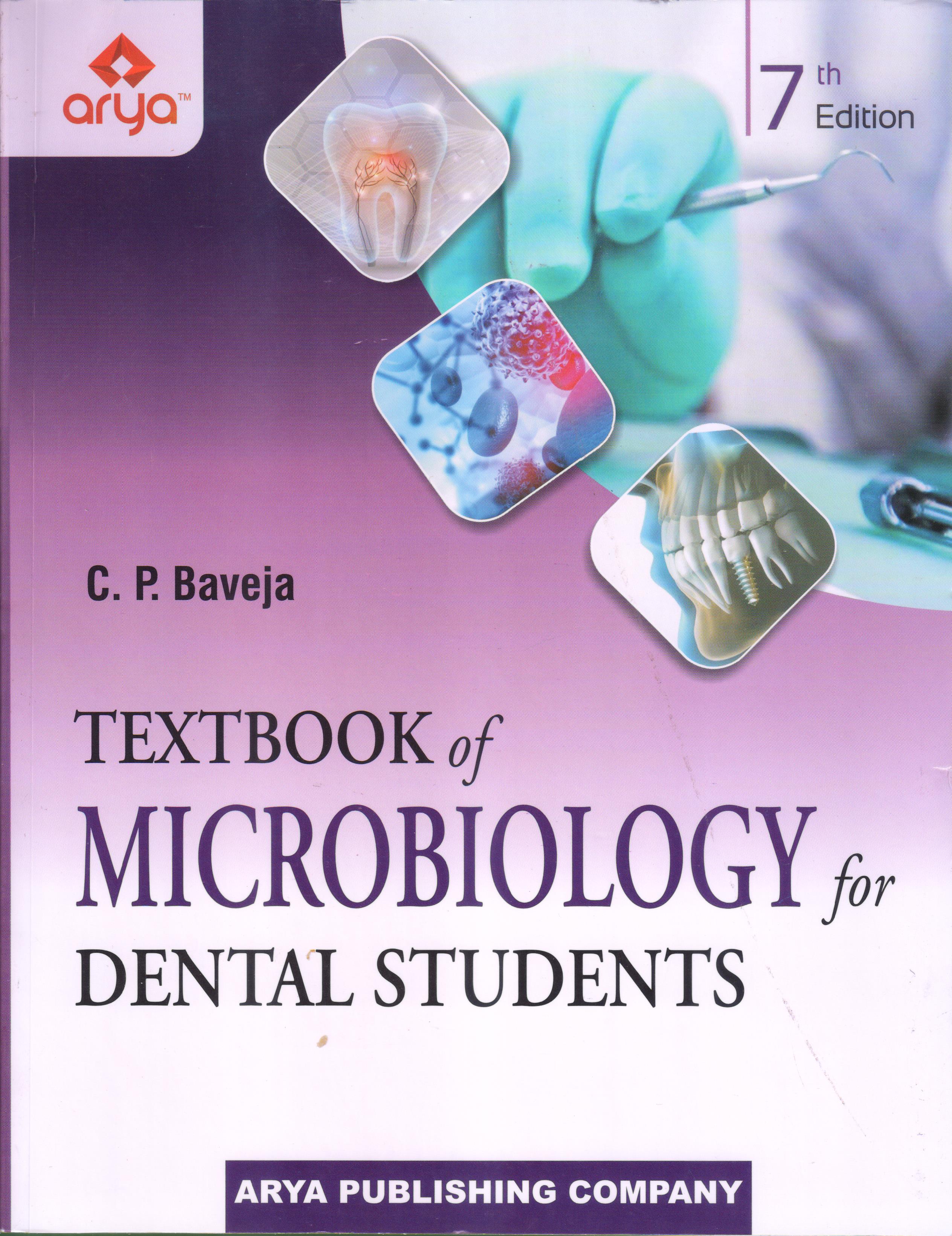 Textbook of Microbiology for Dental Students 7th ed