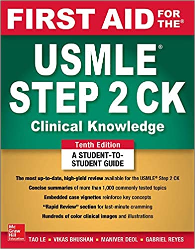 First Aid For The Usmle Step 2 Ck (Ie)
