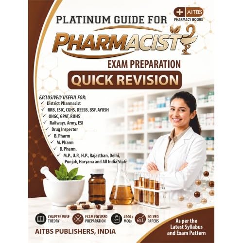Platinum Guide for Pharmacist Exam Preparation (Quick Revision)