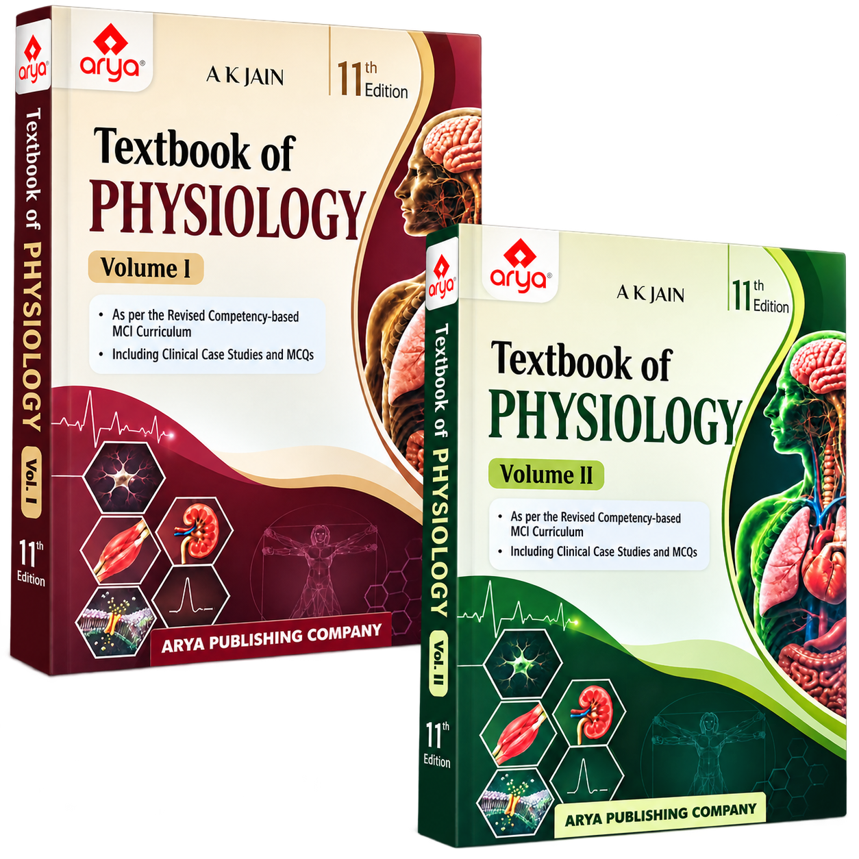 Textbook of Physiology – Volume I & Volume II Combo Pack (11th