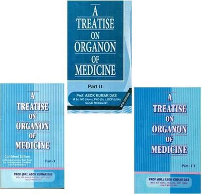 A Treatise On Organon Of Medicine ( 3 Vol Set)