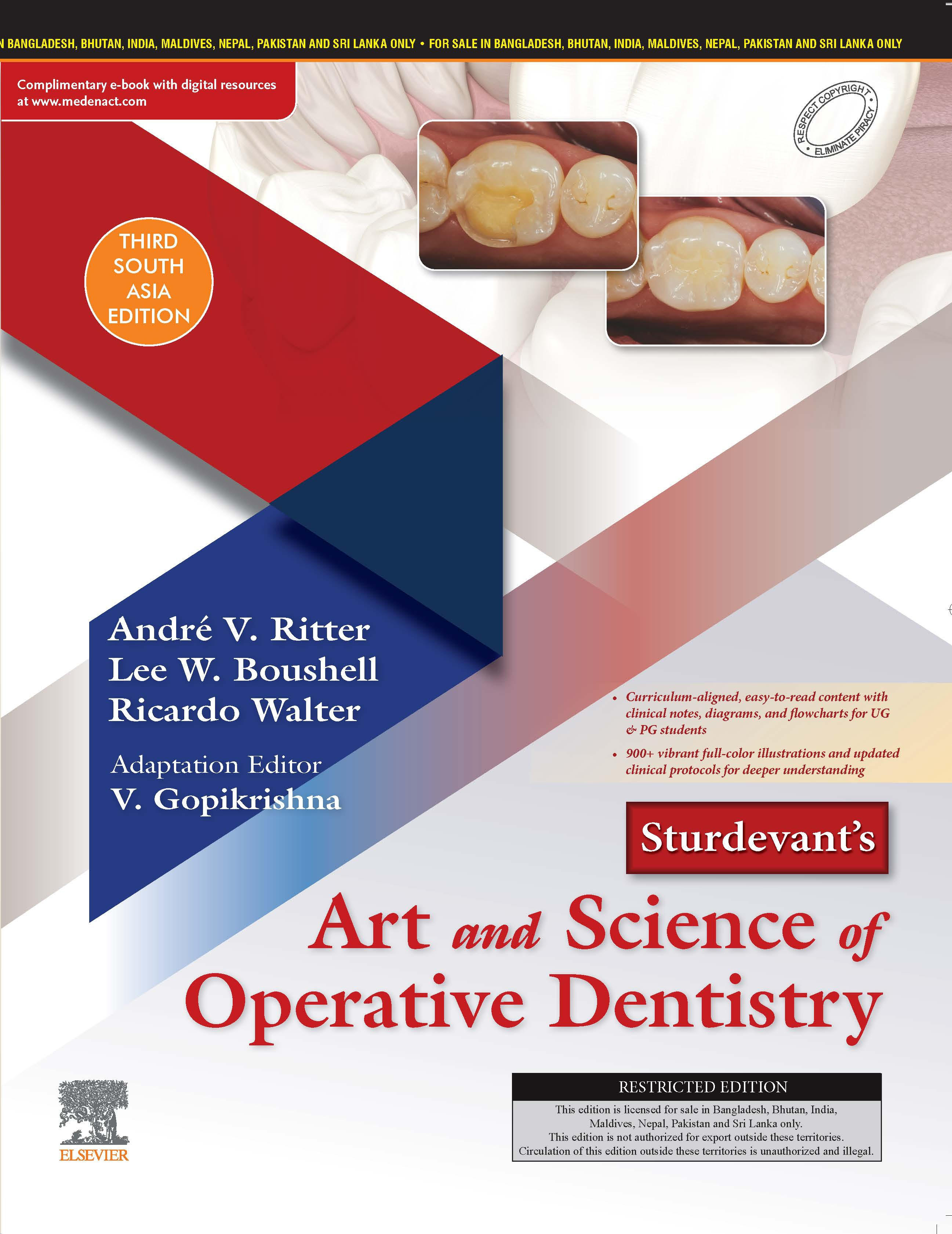 Sturdevant’s Art and Science of Operative Dentistry (3rd SAE)