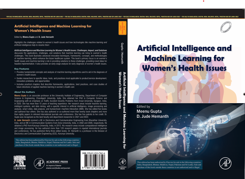 Artificial Intelligence and Machine Learning for Women’s Health Issues