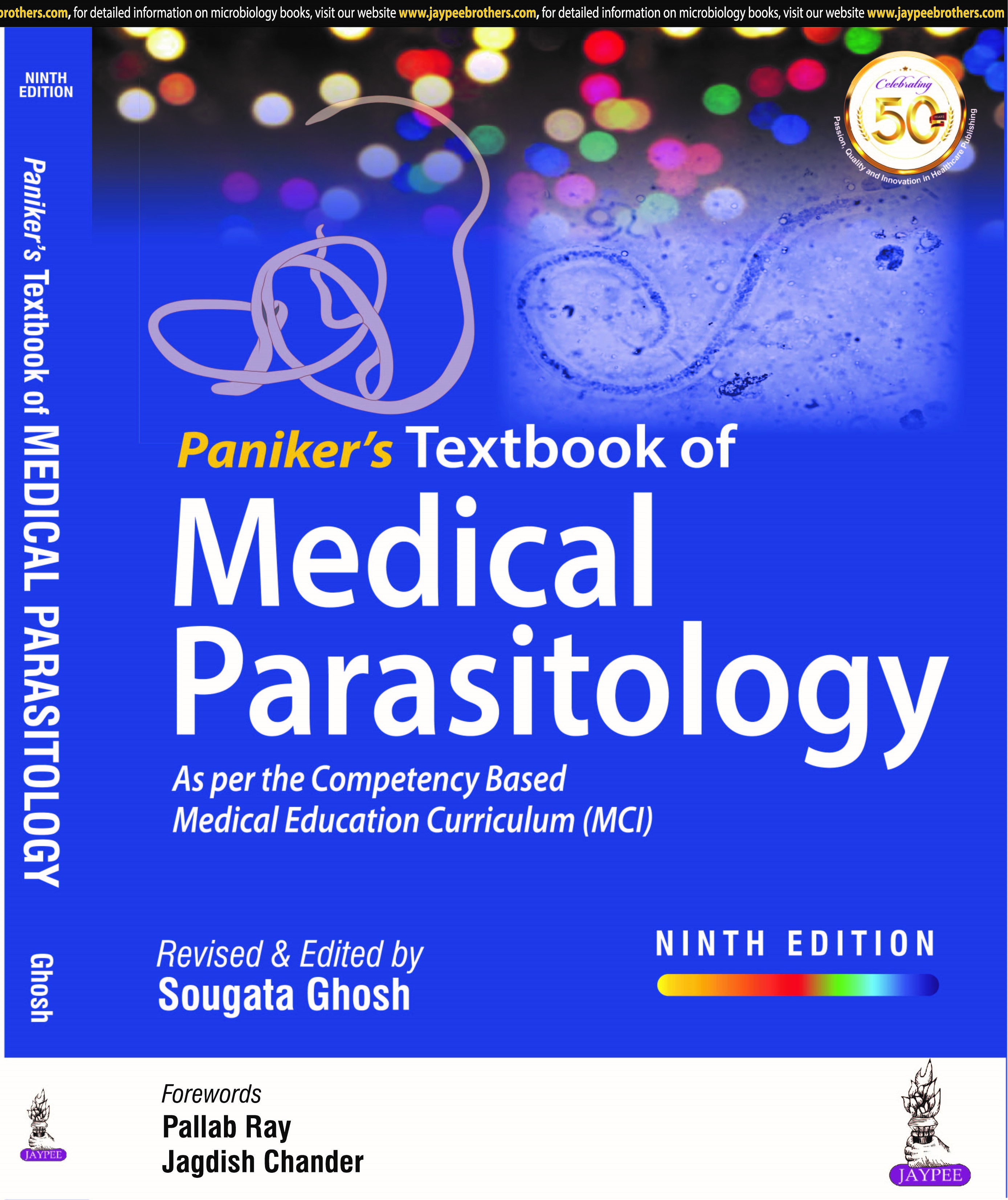 Paniker's Textbook of Medical Parasitology 9/e 2020