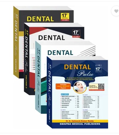 Dental Pulse 17/e 2024 (4 vol set) by K Satheesh kumar Reddy