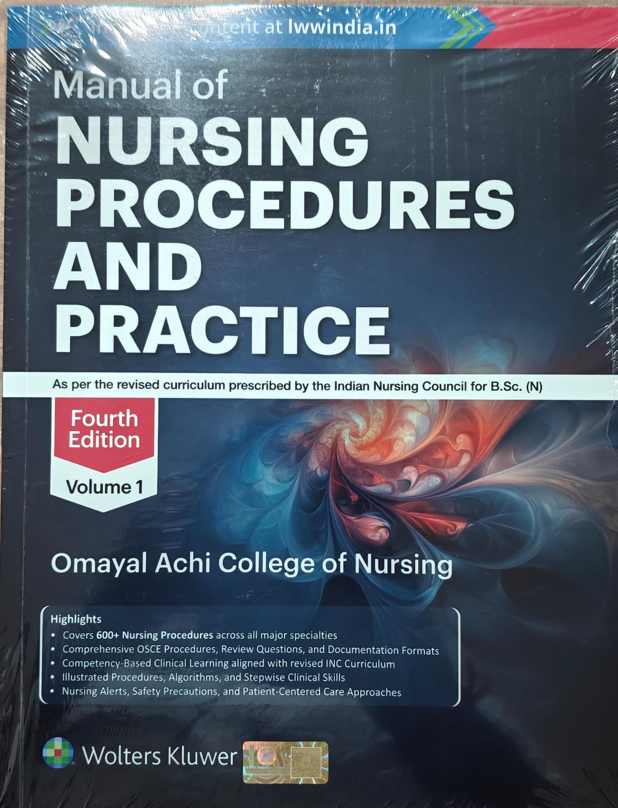Manual of Nursing Procedures and Practice