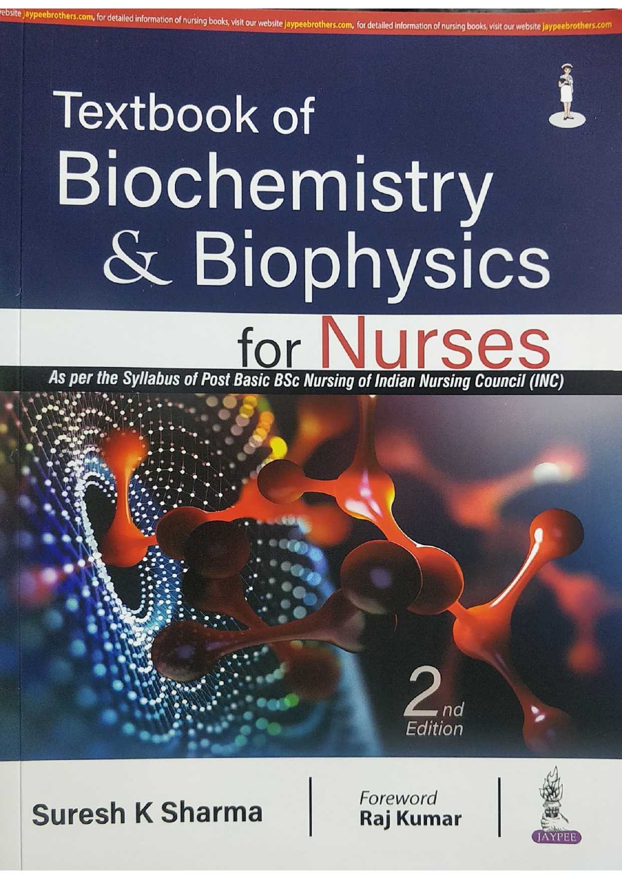 Textbook Of Biochemistry & Biophysics For Nurses
